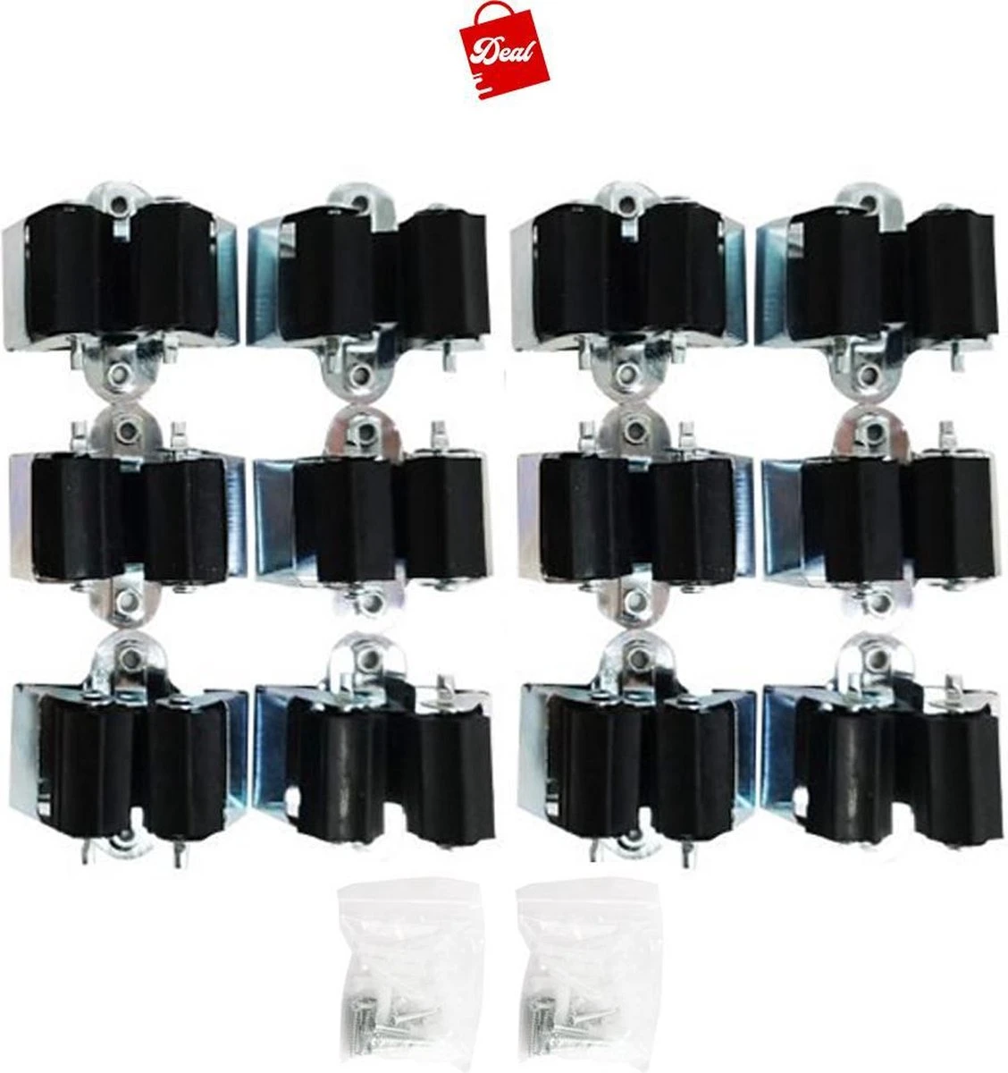 Deal Tools Multi Wand Houder - Bezemhouder - Gereedschap Houder - Bezem Ophangsysteem - Ophangsysteem Tuingereedschap - Set Inclusief Bevestigingsmateriaal - 12 Houders 3 Deal Tools Multi Wand Houder - Bezemhouder - Gereedschap Houder - Bezem Ophangsysteem - Ophangsysteem Tuingereedschap - Set Inclusief Bevestigingsmateriaal - 12 Houders