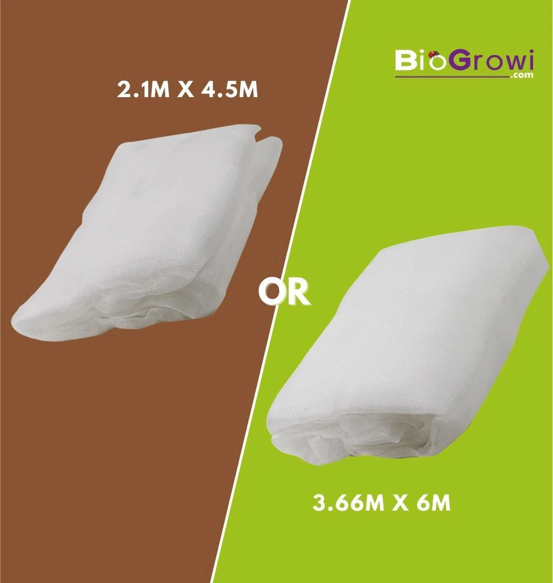 Biogroei Nettect - Insectennet - Insectengaas Tegen Koolvliegen En Andere - 210 Cmx450 Cm 7 Biogroei Nettect - Insectennet - Insectengaas Tegen Koolvliegen En Andere - 210 Cmx450 Cm - Afbeelding 5