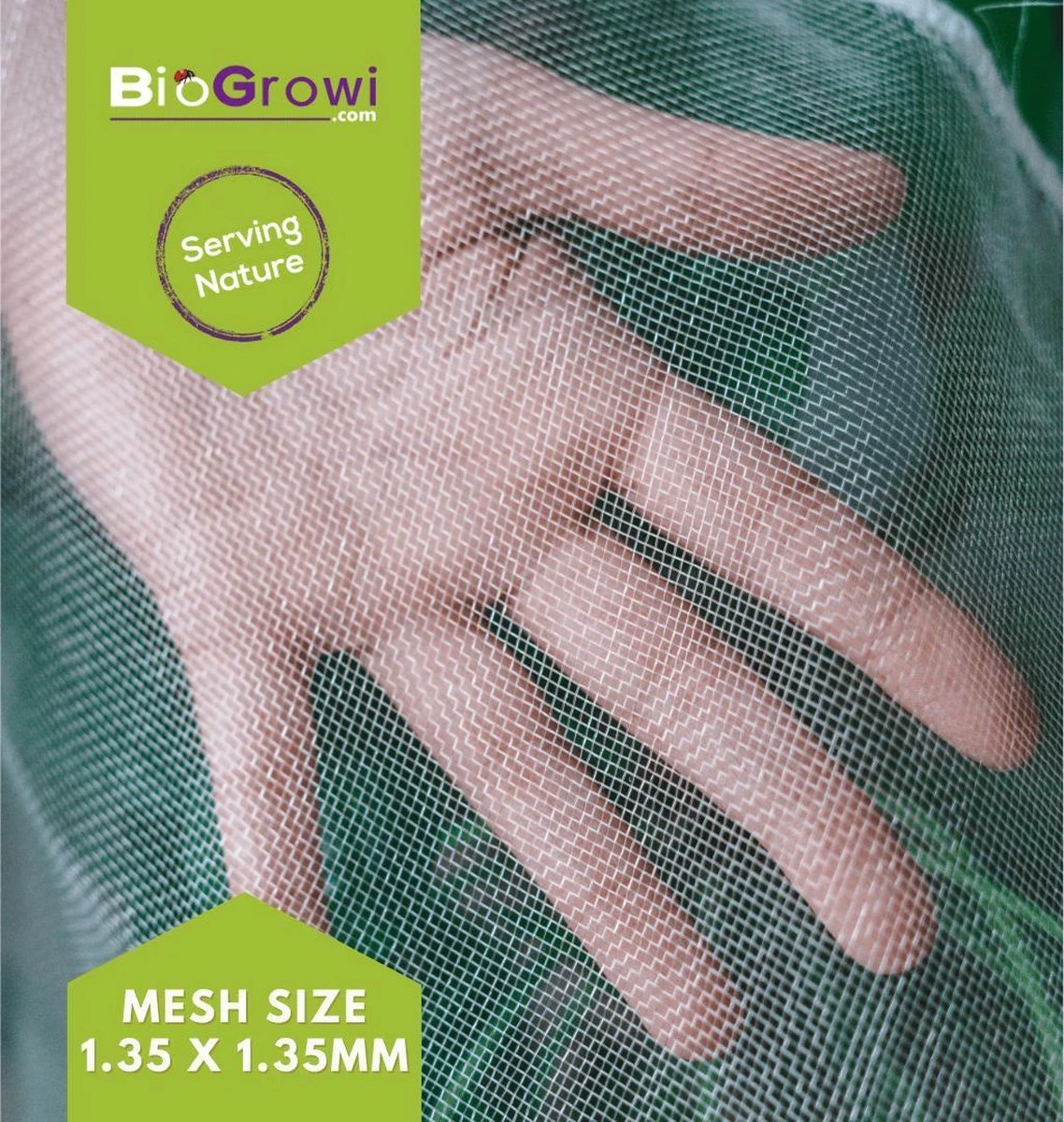 Biogroei Nettect - Insectennet - Insectengaas Tegen Koolvliegen En Andere - 210 Cmx450 Cm 10 Biogroei Nettect - Insectennet - Insectengaas Tegen Koolvliegen En Andere - 210 Cmx450 Cm - Afbeelding 8