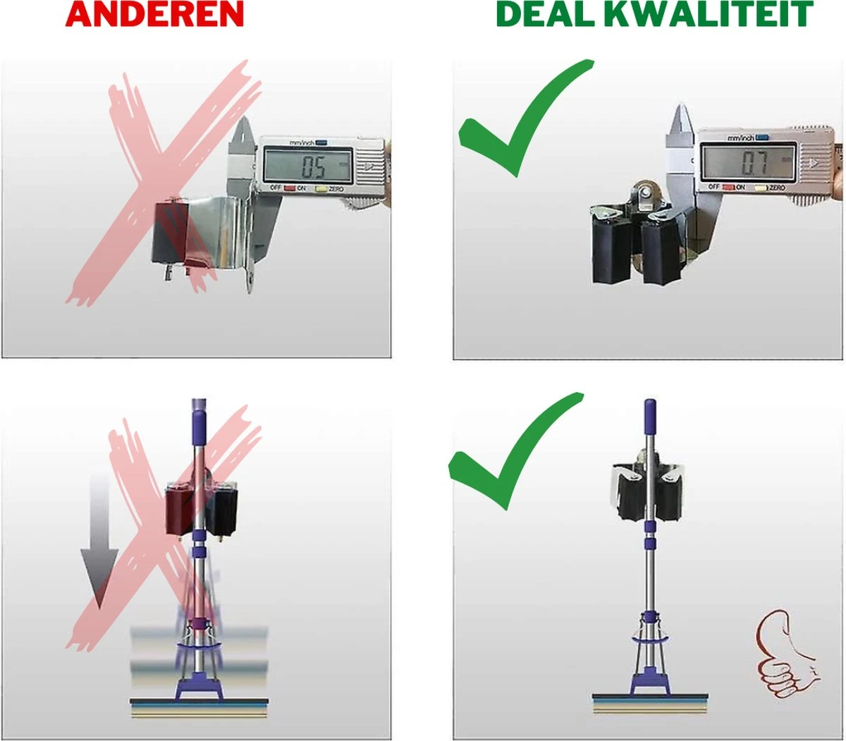 Deal Tools Multi Wand Houder - Bezemhouder - Gereedschap Houder - Bezem Ophangsysteem - Ophangsysteem Tuingereedschap - Set Inclusief Bevestigingsmateriaal - 12 Houders 5 Deal Tools Multi Wand Houder - Bezemhouder - Gereedschap Houder - Bezem Ophangsysteem - Ophangsysteem Tuingereedschap - Set Inclusief Bevestigingsmateriaal - 12 Houders - Afbeelding 3