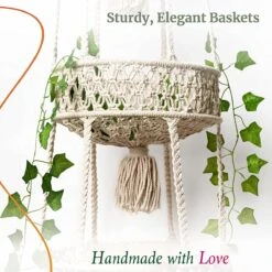 Macramé 3-Laags Hangende Fruitmand - Bohemian Mand Plantenhanger - Handgemaakt Katoen Touw Fruitschaal Hangmand - Boho Ophangbaar Etagere - Decoratieve Fruit Schaal/Basket - Opbergmand Organizer - Keuken/Balkon Decoratie - Hangpot Voor Binnen/Buiten 13 Macramé 3-Laags Hangende Fruitmand - Bohemian Mand Plantenhanger - Handgemaakt Katoen Touw Fruitschaal Hangmand - Boho Ophangbaar Etagere - Decoratieve Fruit Schaal/Basket - Opbergmand Organizer - Keuken/Balkon Decoratie - Hangpot Voor Binnen/Buiten -Gardena Winkel 1200x1200 2401