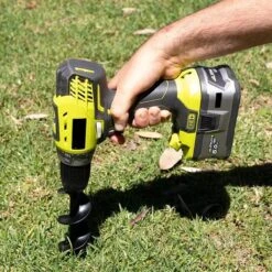 Merkloos Grondboor - Grondboor Voor Boormachine - Bollenplanter - Palenboor - Boor - Tuin - 60 Cm - 8 CM -Gardena Winkel 1200x1200 556