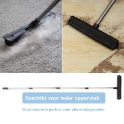 2 In 1 Rubberen Bezem – Bezem Binnen & Buiten – Vloerwisser Met Steel - Met Huisdierhaar Verwijderaar - Vloertrekker – Veger - Extra Lang 160cm 21 2 In 1 Rubberen Bezem – Bezem Binnen & Buiten – Vloerwisser Met Steel - Met Huisdierhaar Verwijderaar - Vloertrekker – Veger - Extra Lang 160cm -Gardena Winkel 1200x1200 956