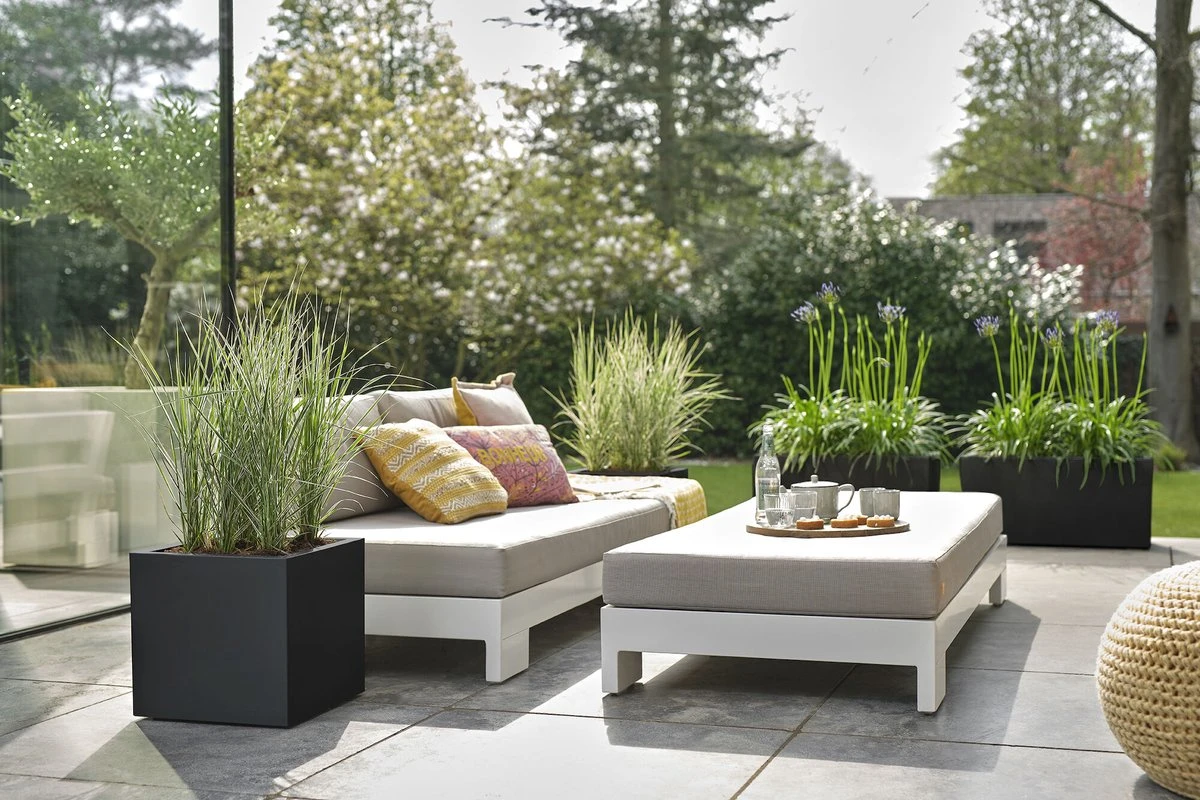 Elho Vivo Next Vierkant 30 - Plantenbak Voor Binnen & Buiten - Ø 29.5 X H 29.5 Cm - Zwart/Living Black 8 Elho Vivo Next Vierkant 30 - Plantenbak Voor Binnen & Buiten - Ø 29.5 X H 29.5 Cm - Zwart/Living Black - Afbeelding 6