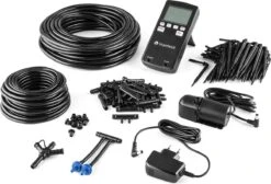 Blumfeldt Greenkeeper Automatisch Bewateringssysteem - Besproeiingscomputer - Druppelsysteem - Bewateringsautomaat Ideaal Tijdens Vakantie - Voor 60 Potplanten