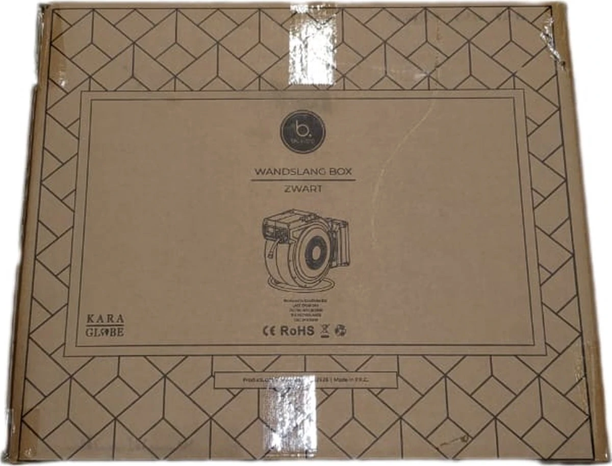 Buxibo - Wandslangenbox 20 Meter + 2 Meter - Tuinslang Met Haspel - 9 Sproei Standen - Slangenhouder 180° Draaibaar - Tuinslanghaspel Zwart+ Gratis Sproeier - Zwart 8 Buxibo - Wandslangenbox 20 Meter + 2 Meter - Tuinslang Met Haspel - 9 Sproei Standen - Slangenhouder 180° Draaibaar - Tuinslanghaspel Zwart+ Gratis Sproeier - Zwart - Afbeelding 6