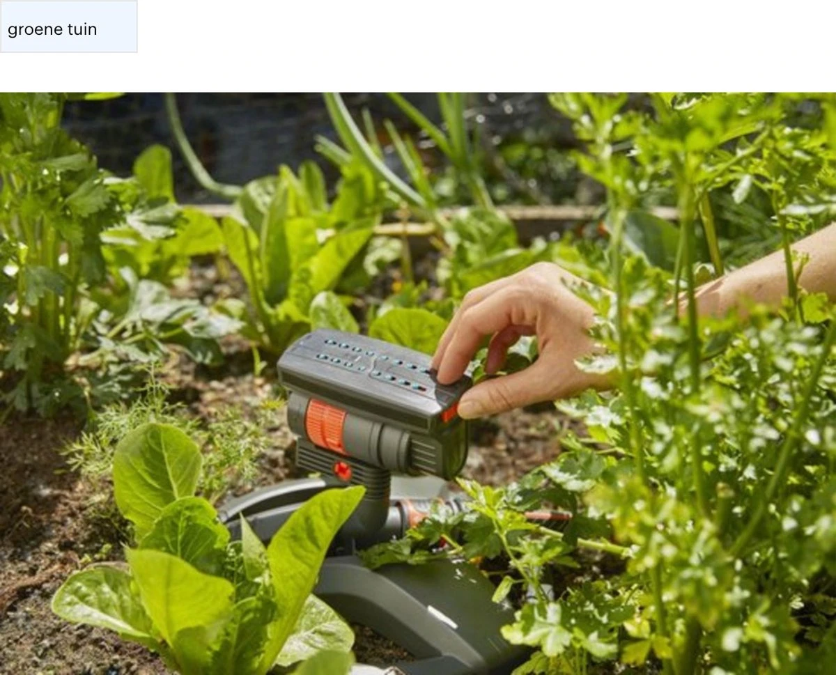 GARDENA - Zwenksproeier AquaZoom Compact - Tuinsproeier - 9 Tot 216 M² 4 GARDENA - Zwenksproeier AquaZoom Compact - Tuinsproeier - 9 Tot 216 M² - Afbeelding 2