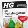 HGX Fruitvliegjesval - 1stuk - Effectief Tegen Fruitvliegjes - Decoratieve Peervorm -Gardena Winkel 859x1200 1